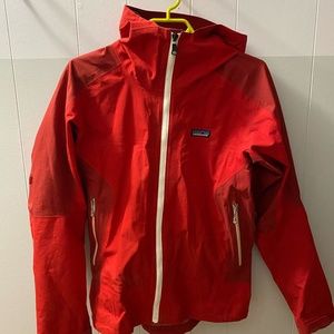 Patagonia Rain Shell - Red - Women's Small